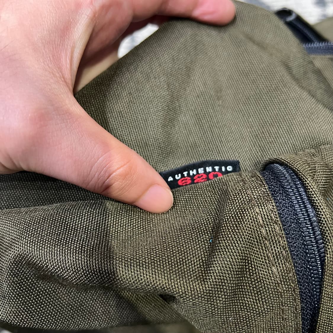 1990s Eastpak USA 이스트팩 올리브 백팩 상품이미지8