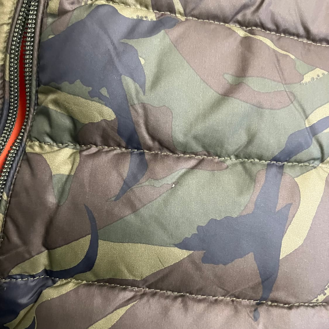 N192 폴로 카모 패딩 베스트 조끼 상품이미지6