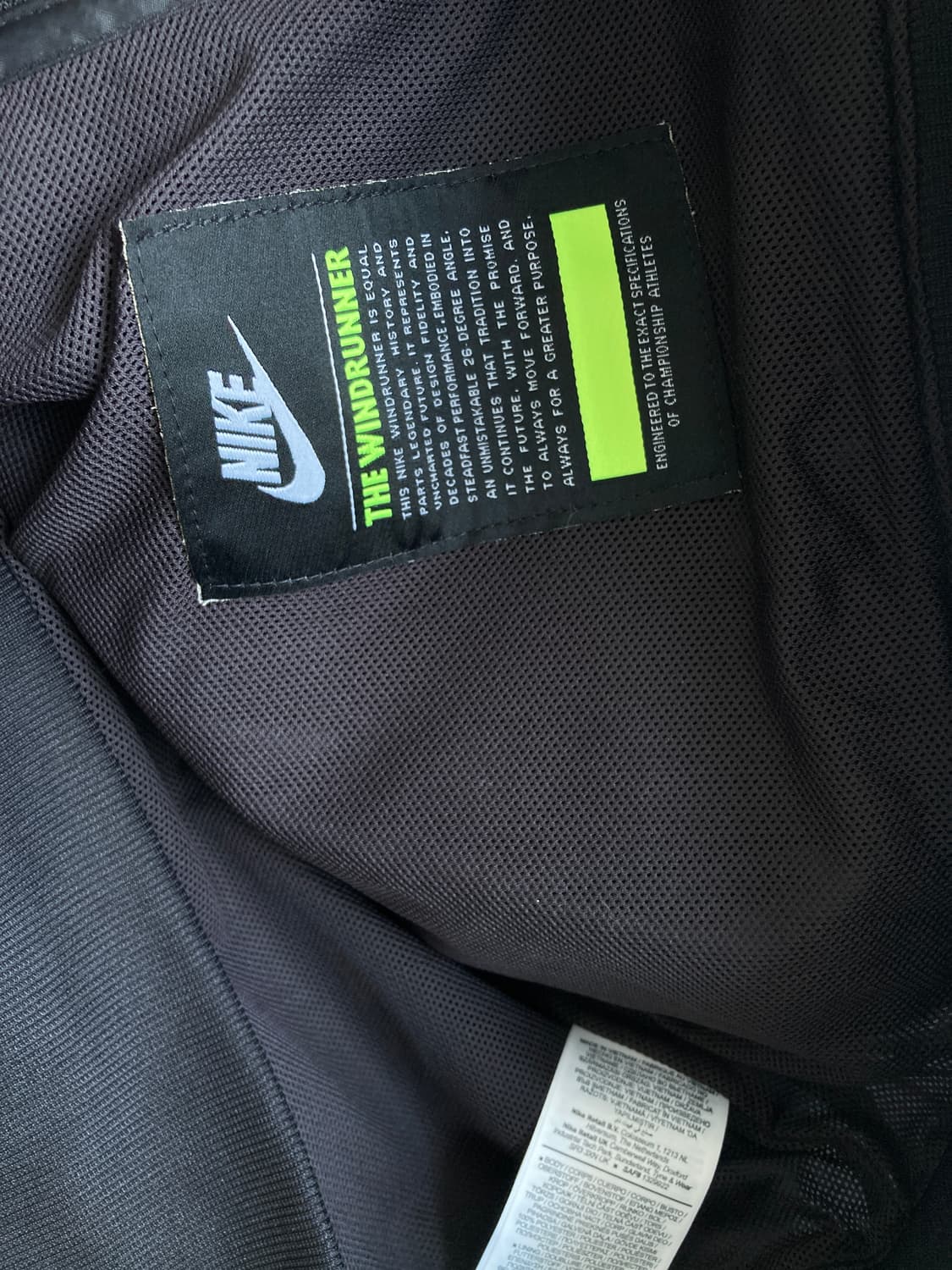 나이키 윈드러너 경량 바람막이 블랙 L 상품이미지4