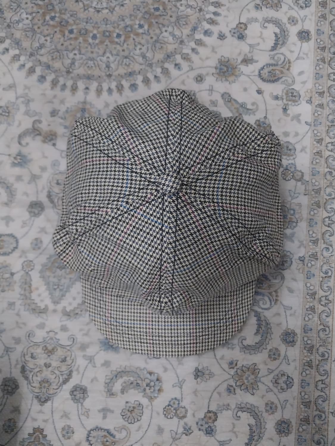 (새상품) 윌슨 골프 헤링본 체크 헌팅캡 모자 상품이미지2