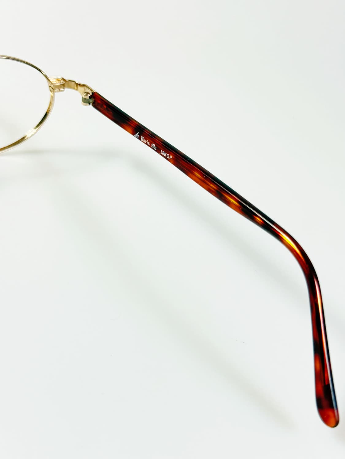 PARIS MA 골드 슬림 오벌 프레임 빈티지 안경 상품이미지6