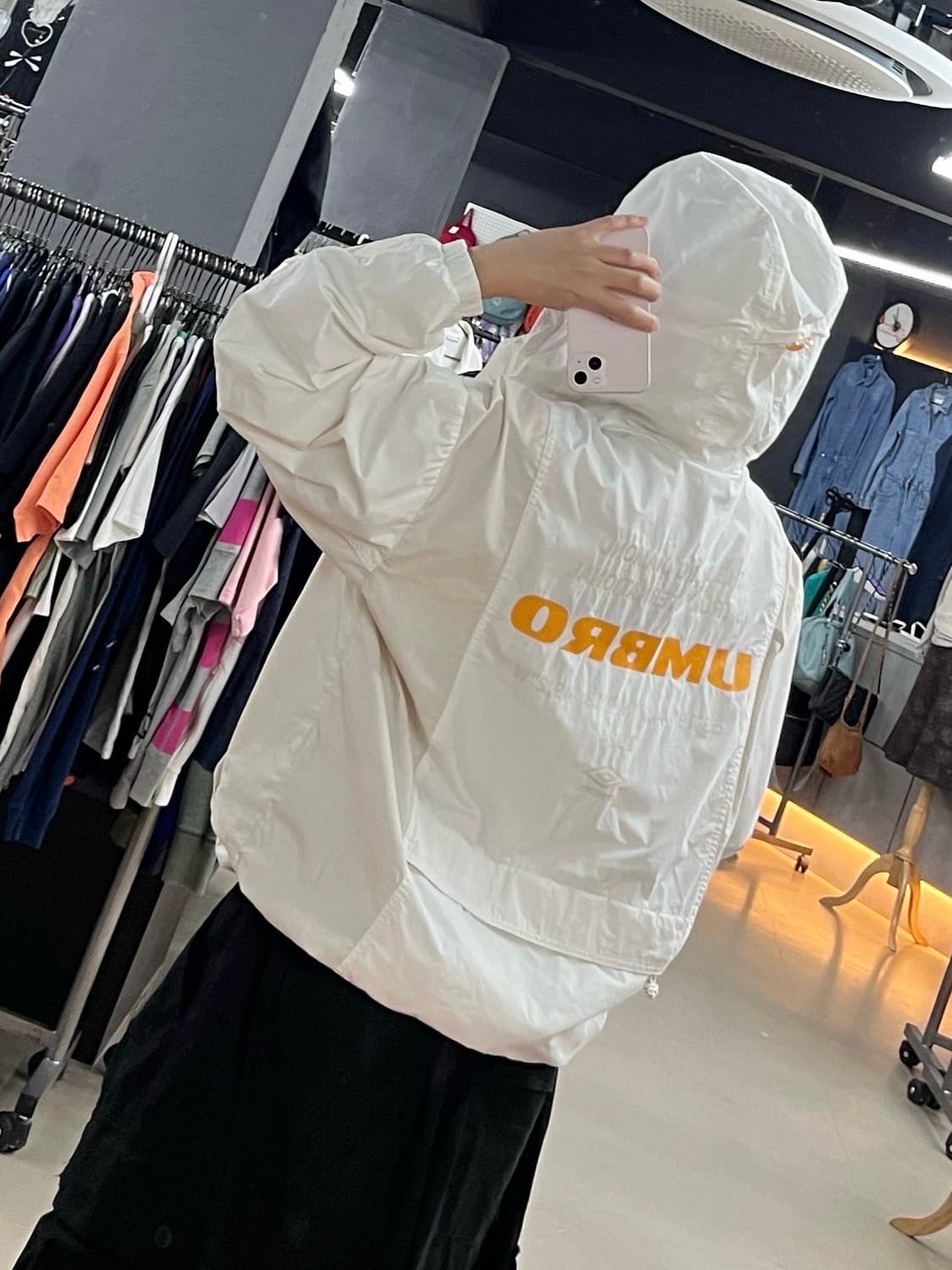 엄브로 후드 바람막이 상품이미지2