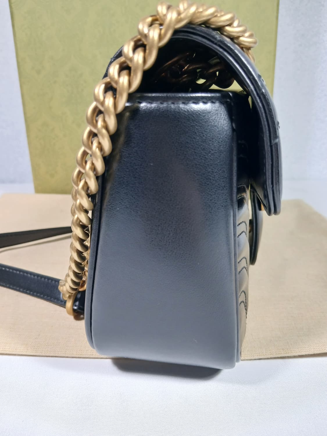 구찌 마몽 마틀라세 숄더백 스몰 443497 상품이미지3