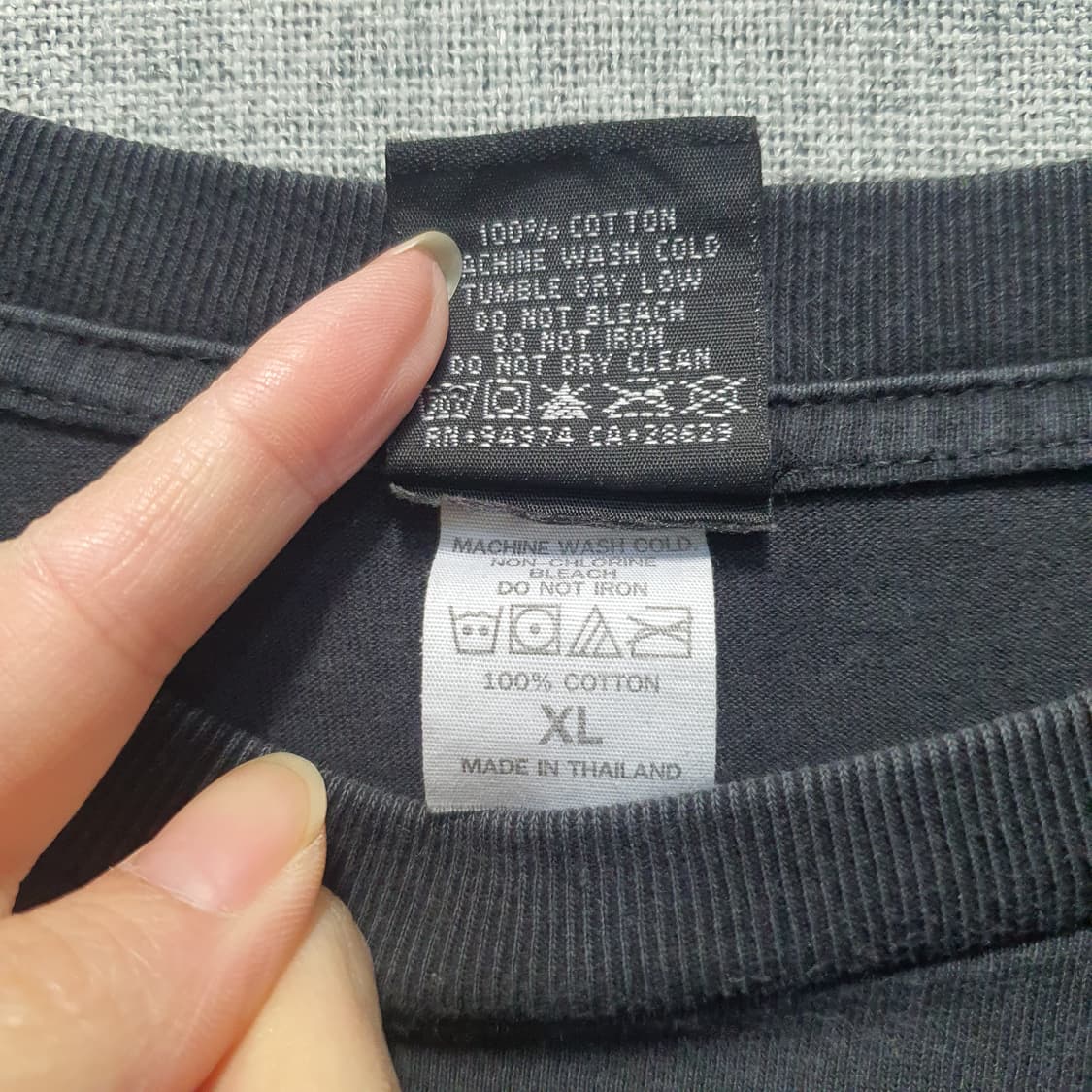 스투시 Stussy 블랙 반팔 티셔츠  상품이미지5