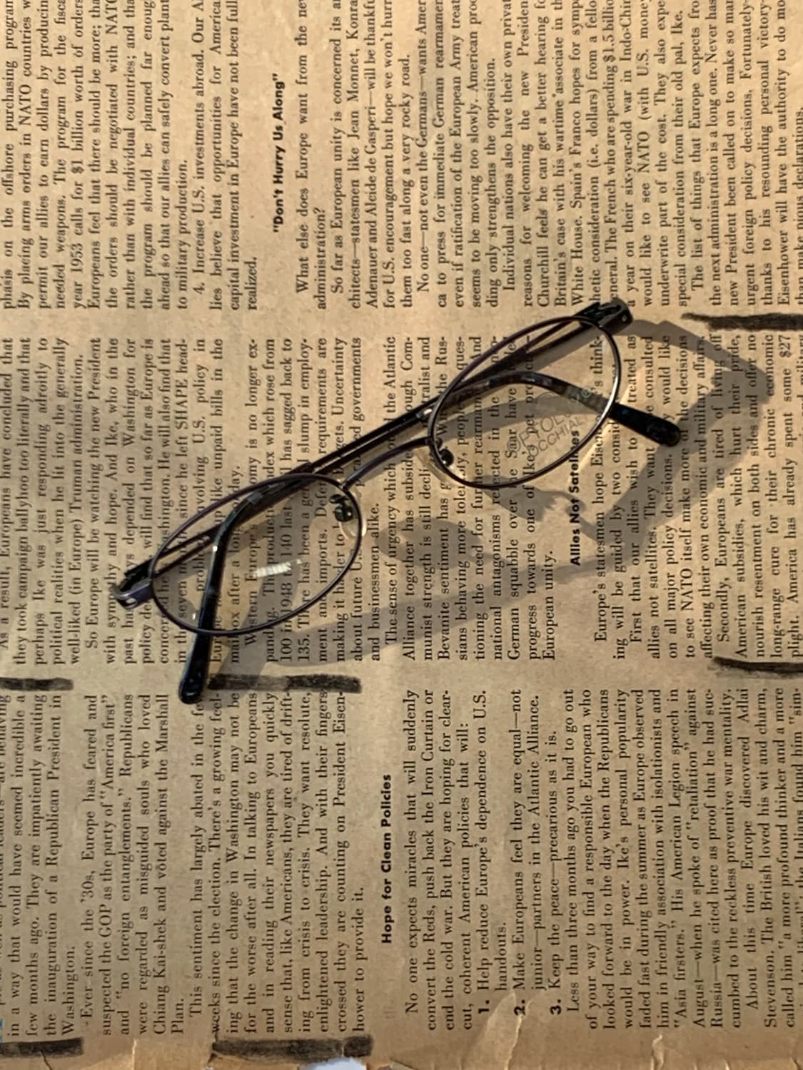 [픽키-384] 오벌 메탈 안경테 미니멀 초경량 상품이미지2