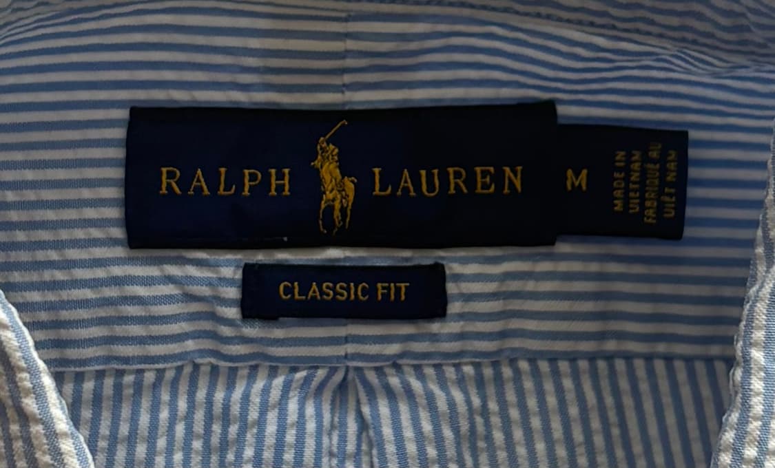 Polo 폴로랄프로렌 시어서커 셔츠 상품이미지4