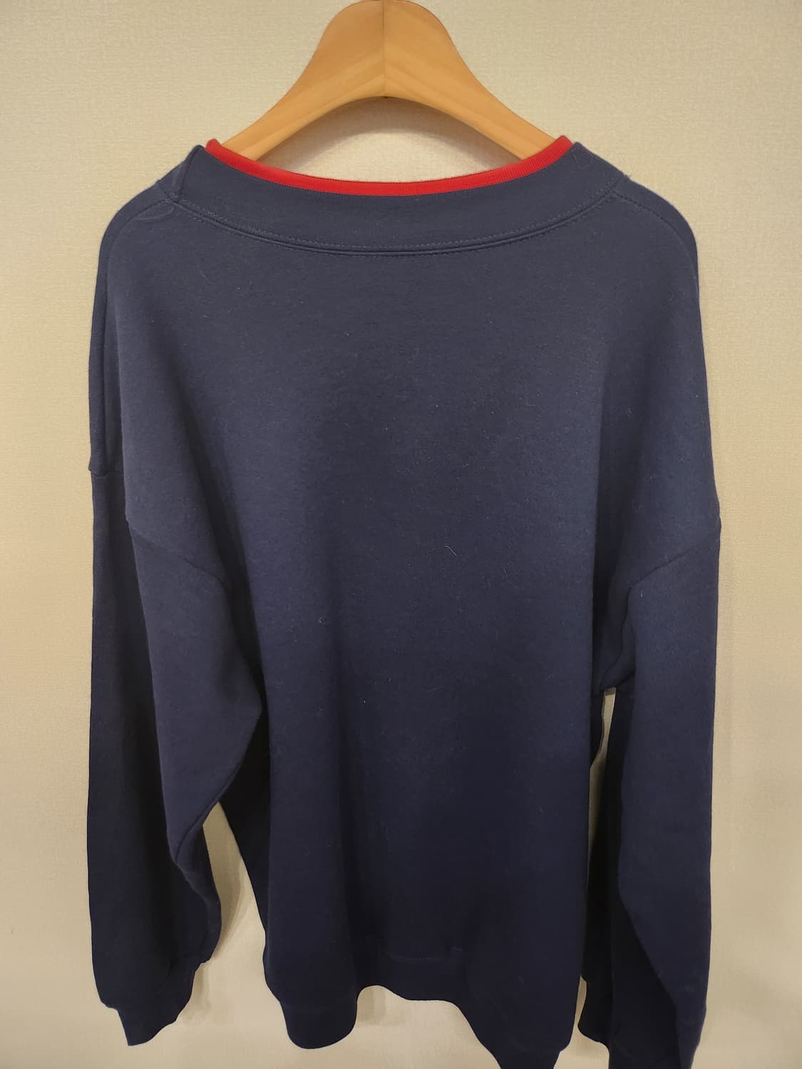 ((미국 빈티지))새🐦자수 네이비 맨투맨 상품이미지2