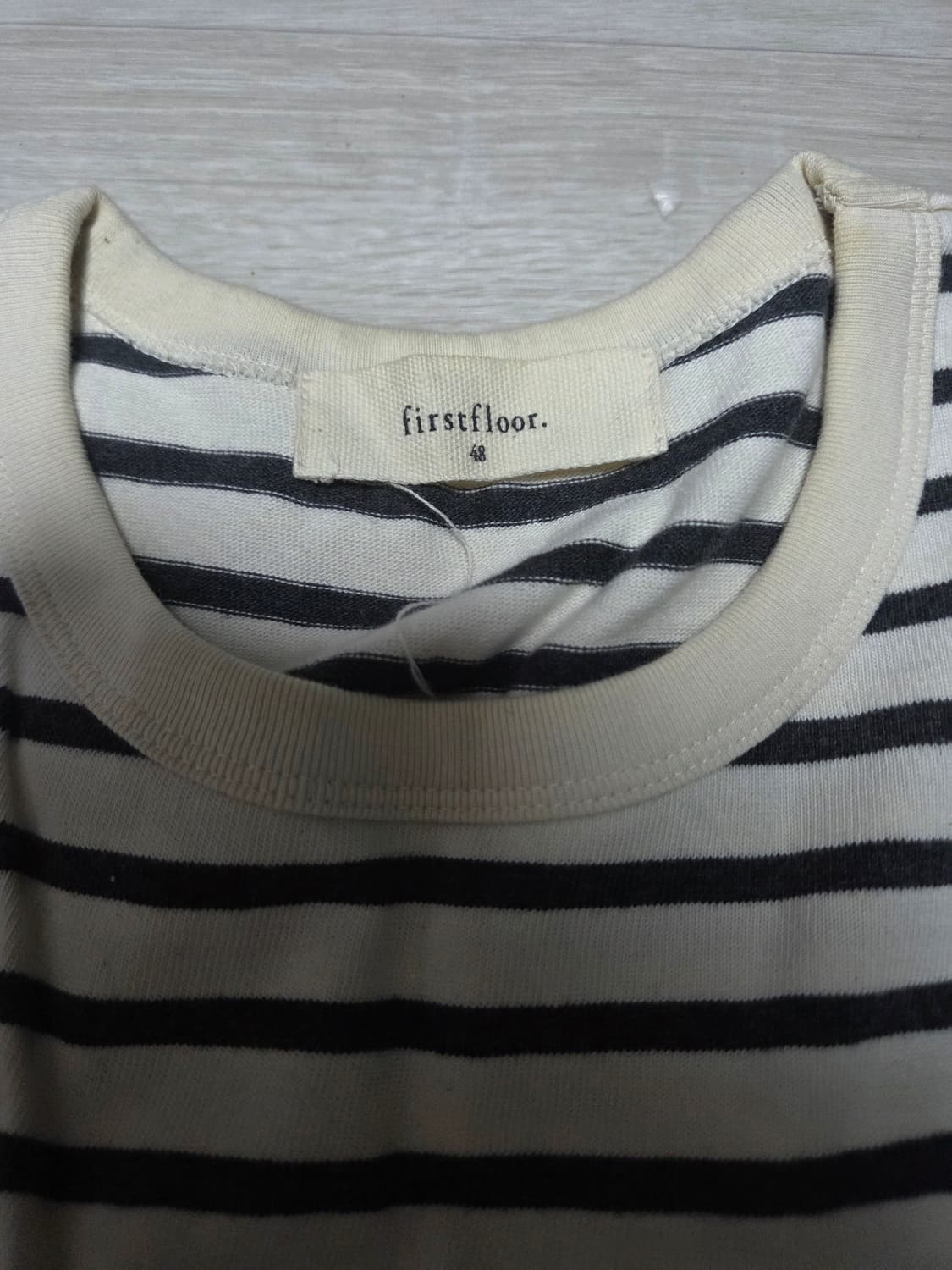[48] 퍼스트플로어 스트라이프 반팔 상품이미지3