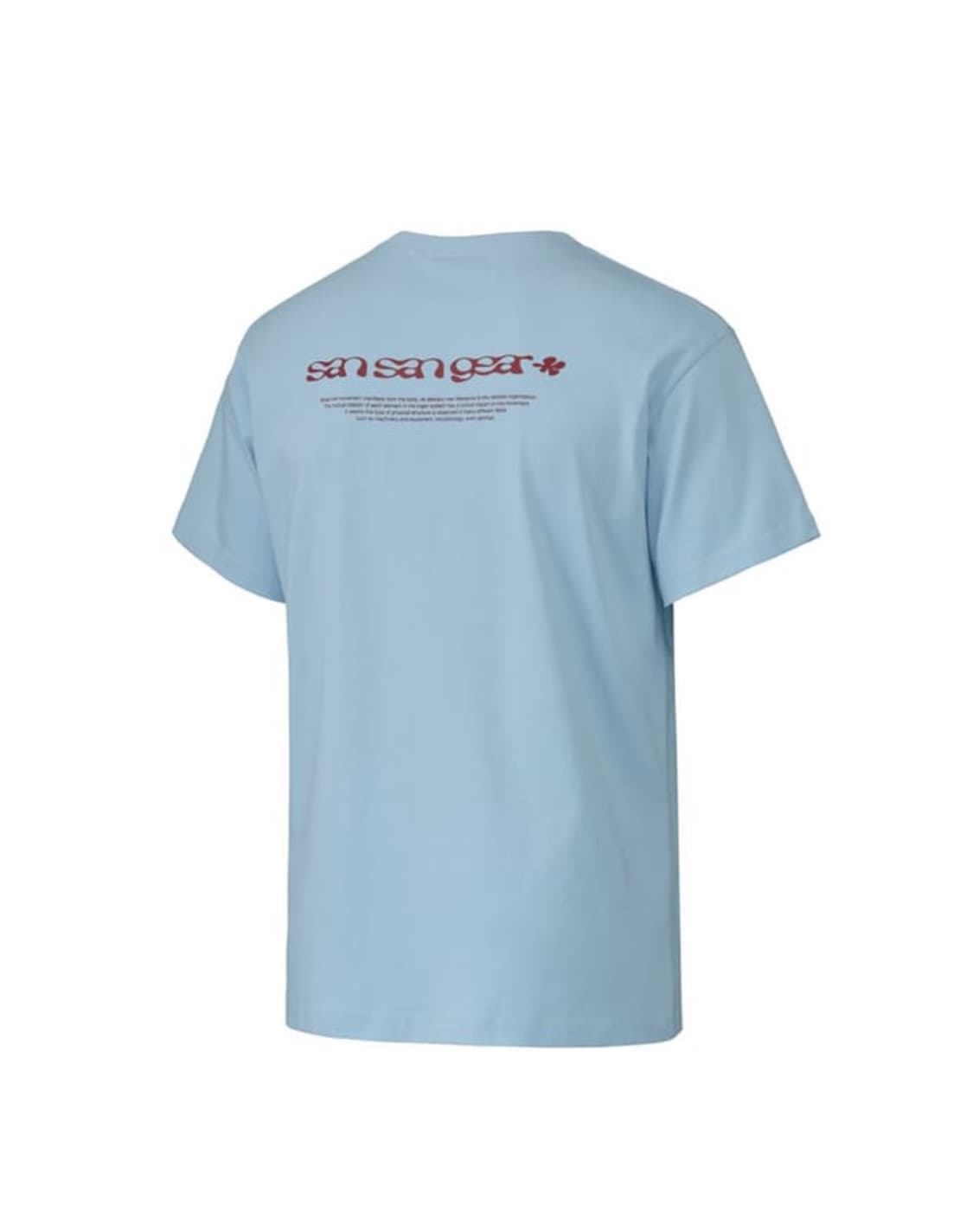 산산기어 스카이블루 반팔 상품이미지2