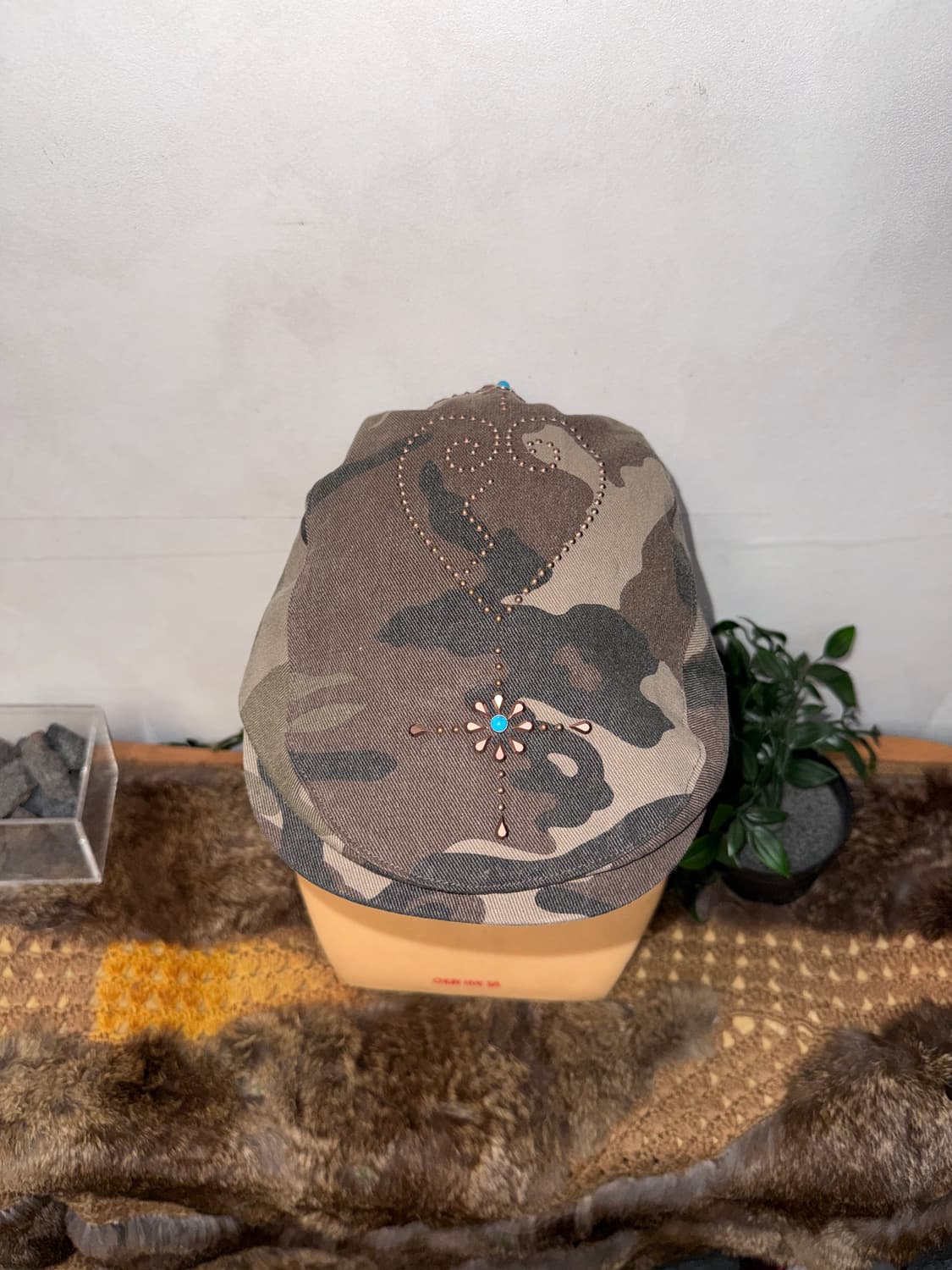 Sculptor boho stud hunting cap camo  상품이미지3