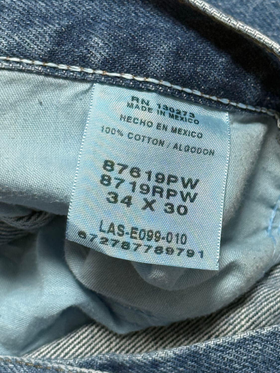 랭글러서브브랜드 러슬러데님팬츠 Rustler denim pants워크웨어 상품이미지8