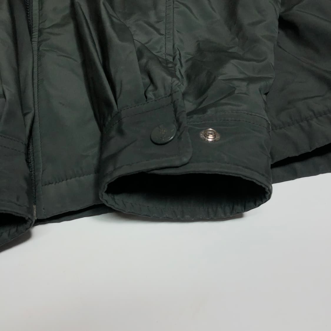 입생로랑 다크그린 블루종 점퍼 XL 상품이미지8