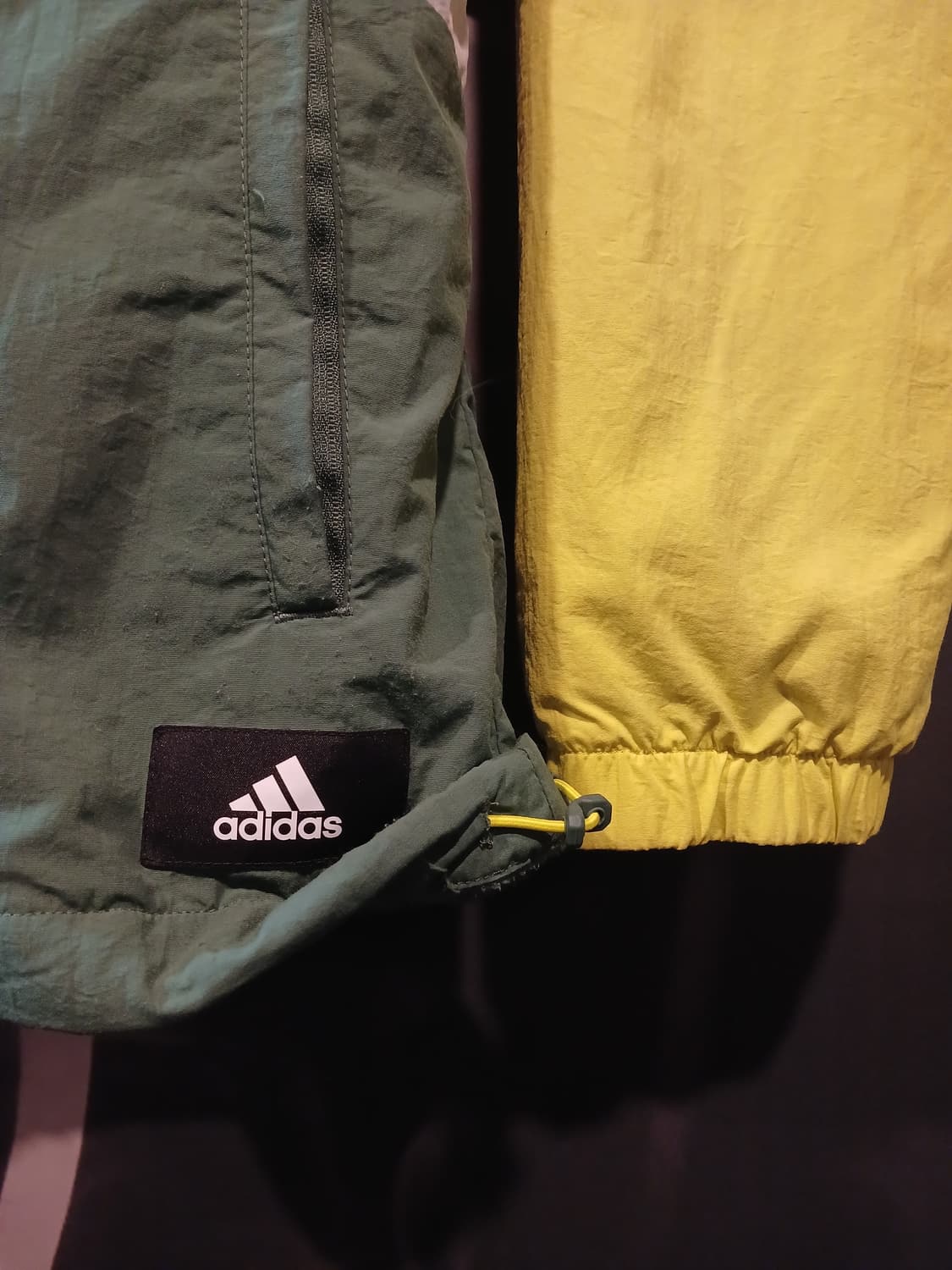 아디다스 바람막이 기모 후드 자켓 상품이미지4