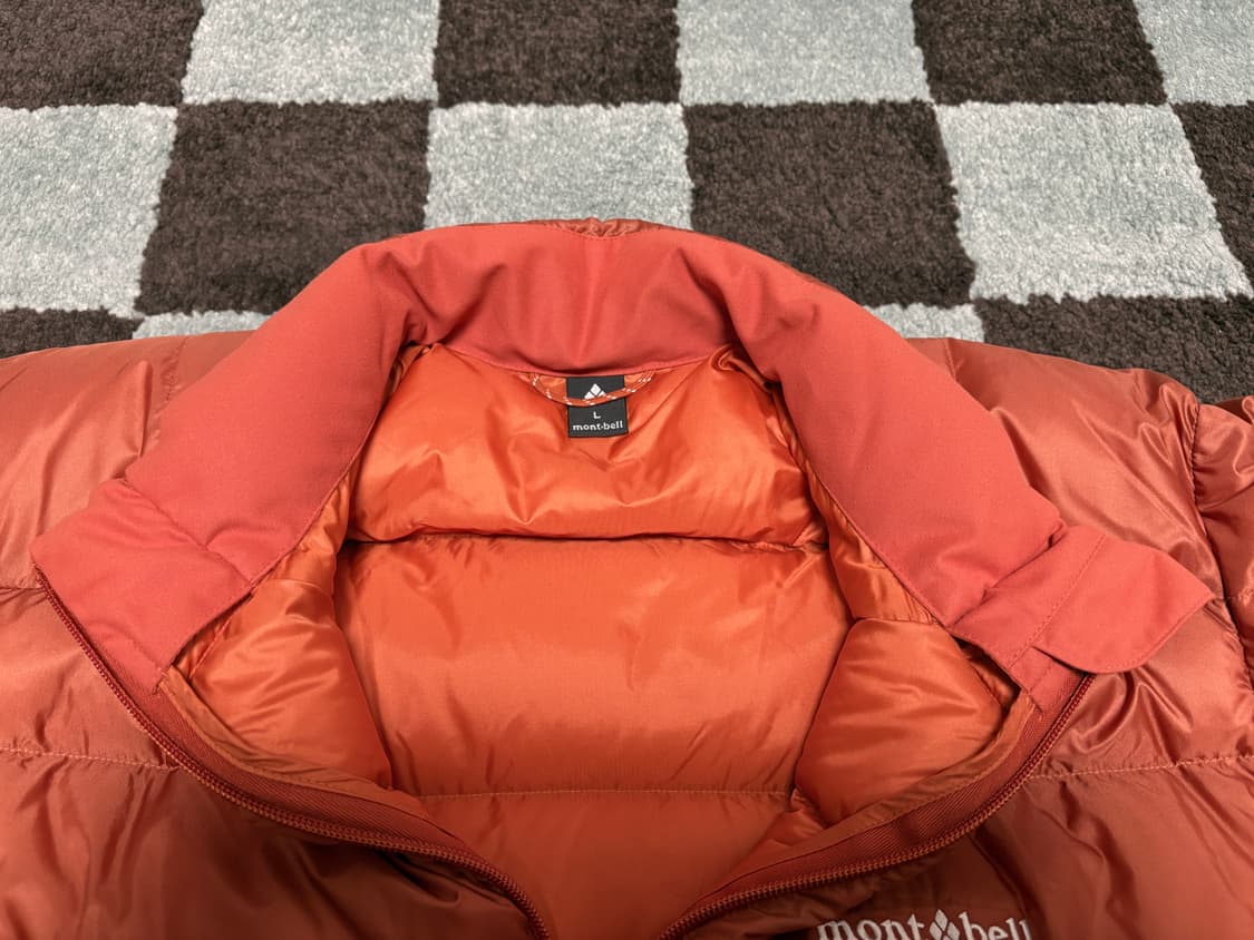 몽벨 라이트 알파인 다운재킷 브릭 라지 상품이미지5