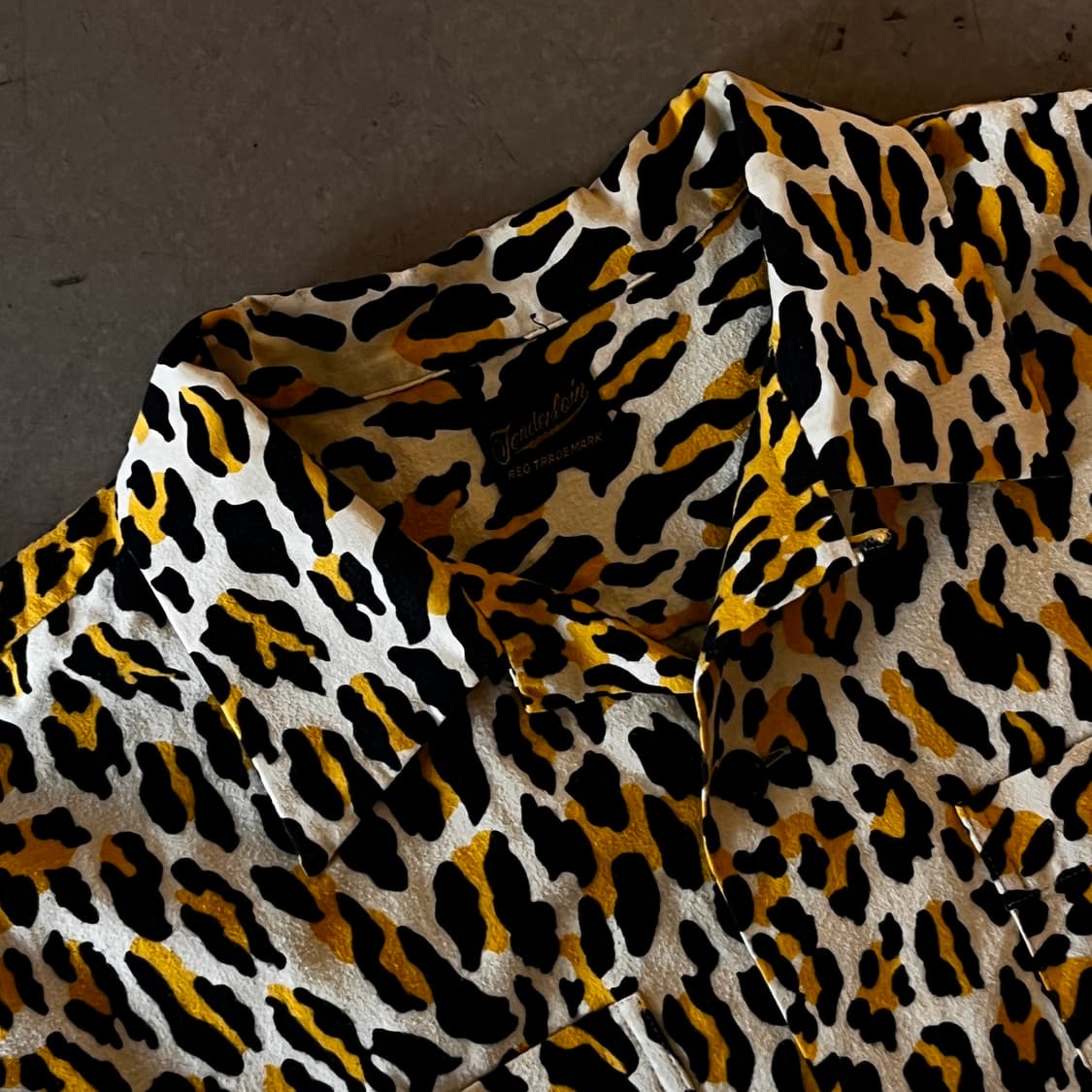 텐더로인 레오파드 오픈칼라 셔츠 상품이미지3