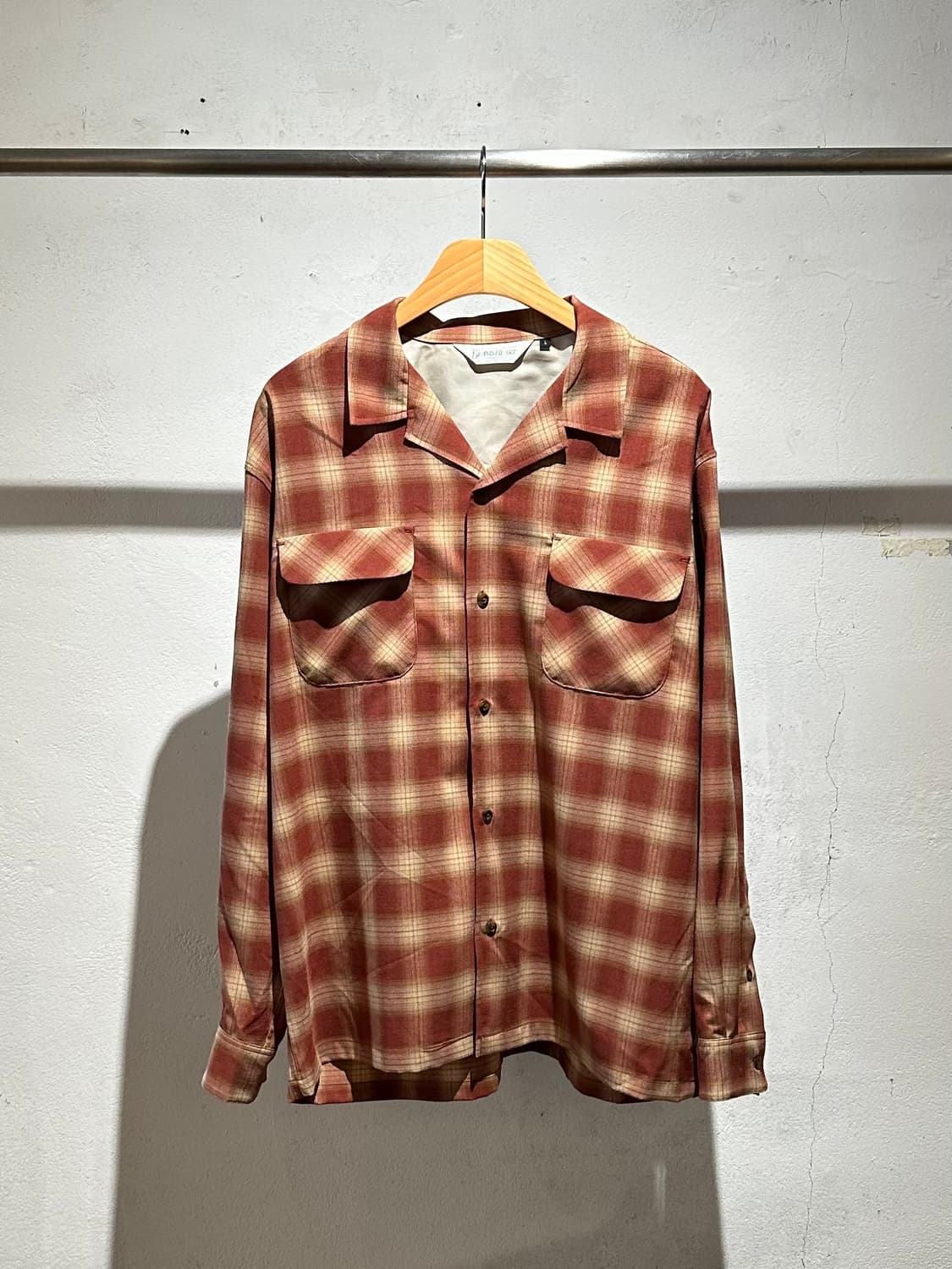 Beams Rayon On Bray Check Shirt 상품이미지1
