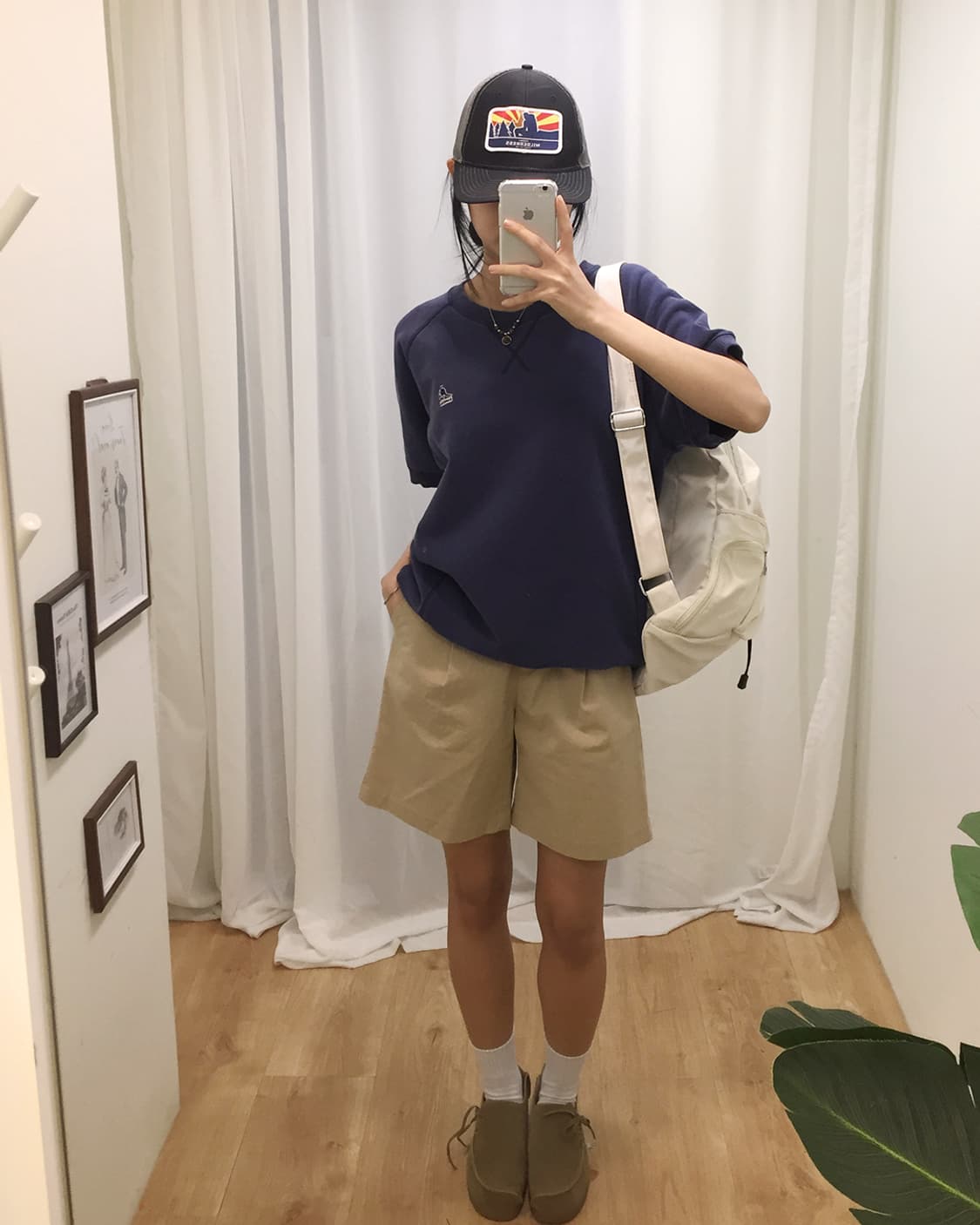 Women Kangol Short Sleeve Sweatshirt 100 상품이미지2