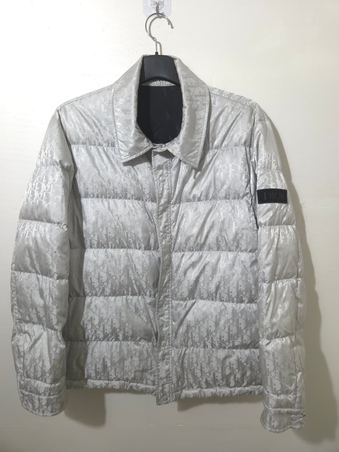 디올 오블리크 자카드 퀼티드 패딩 50 Size 상품이미지1