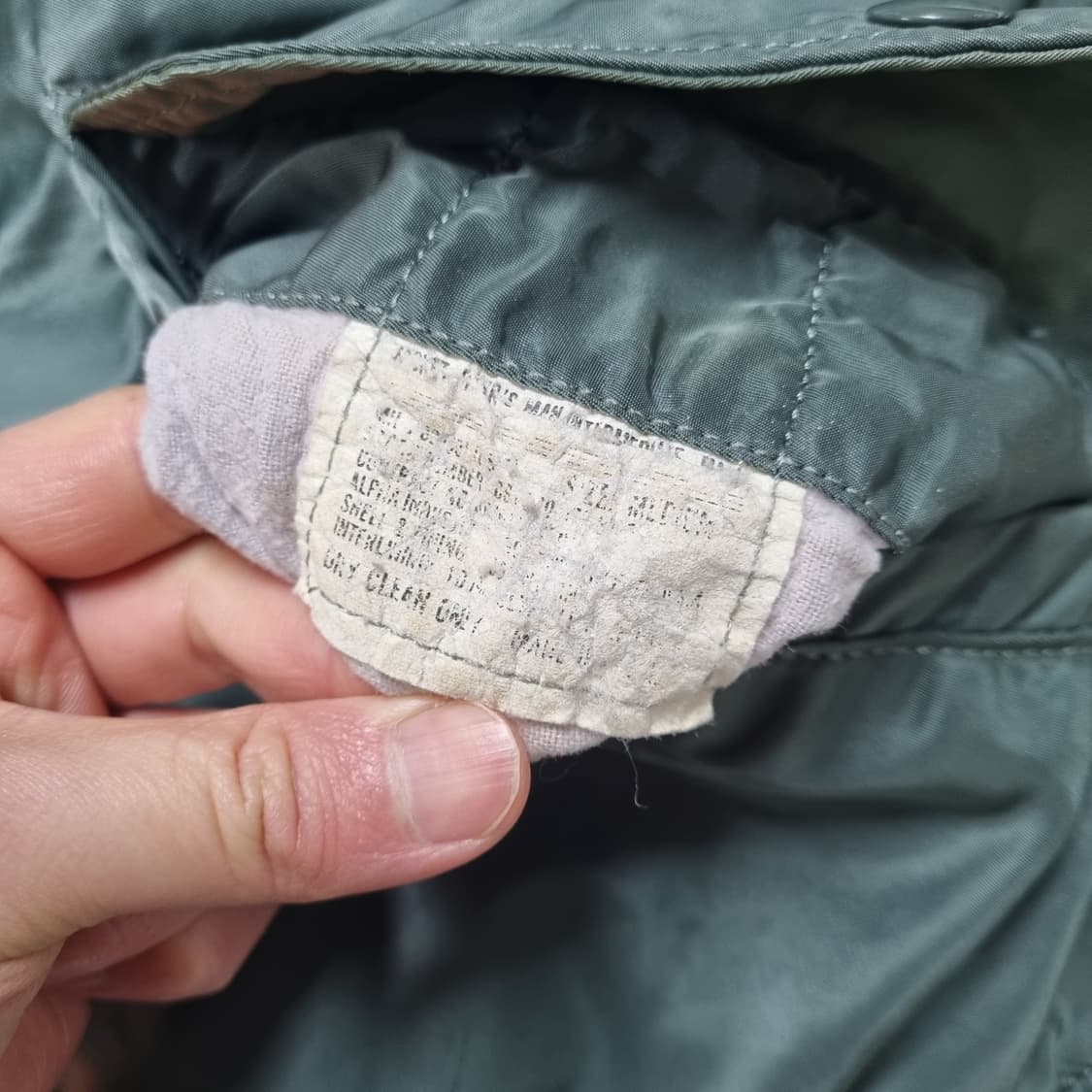 90S 알파인더스트리 MA-1 - M  상품이미지10