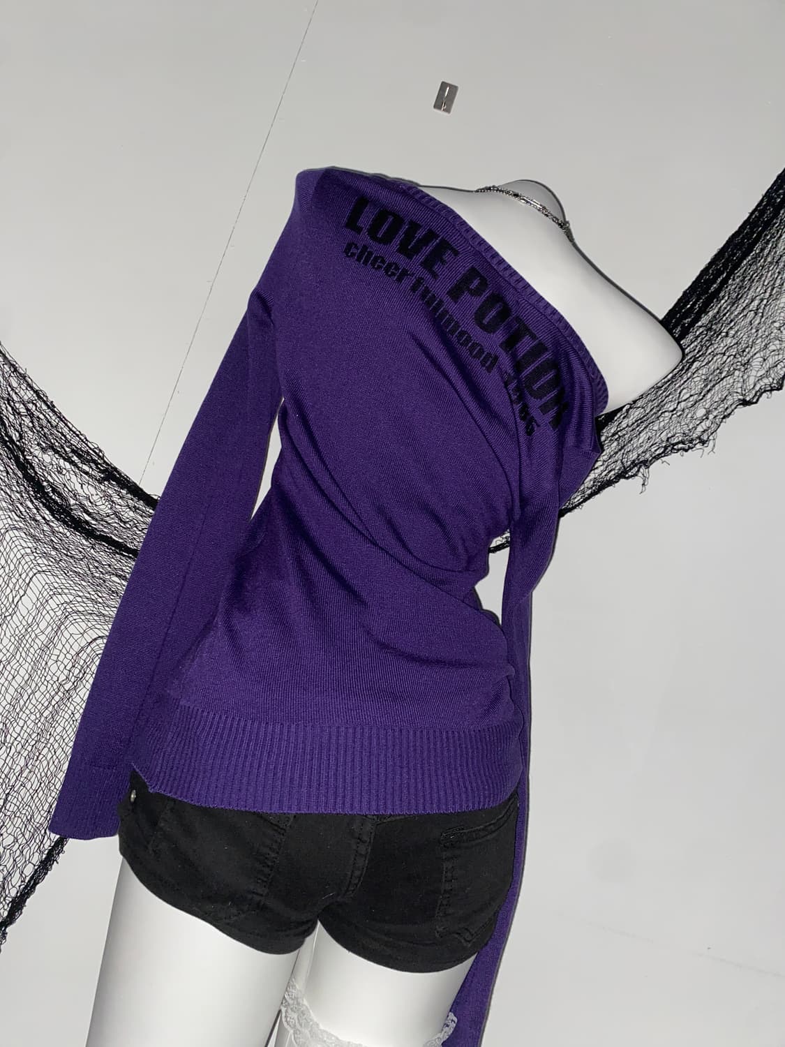 ꒰ঌ 나나 미사깔 펑크 니트 롱슬리브 ໒꒱ 상품이미지5