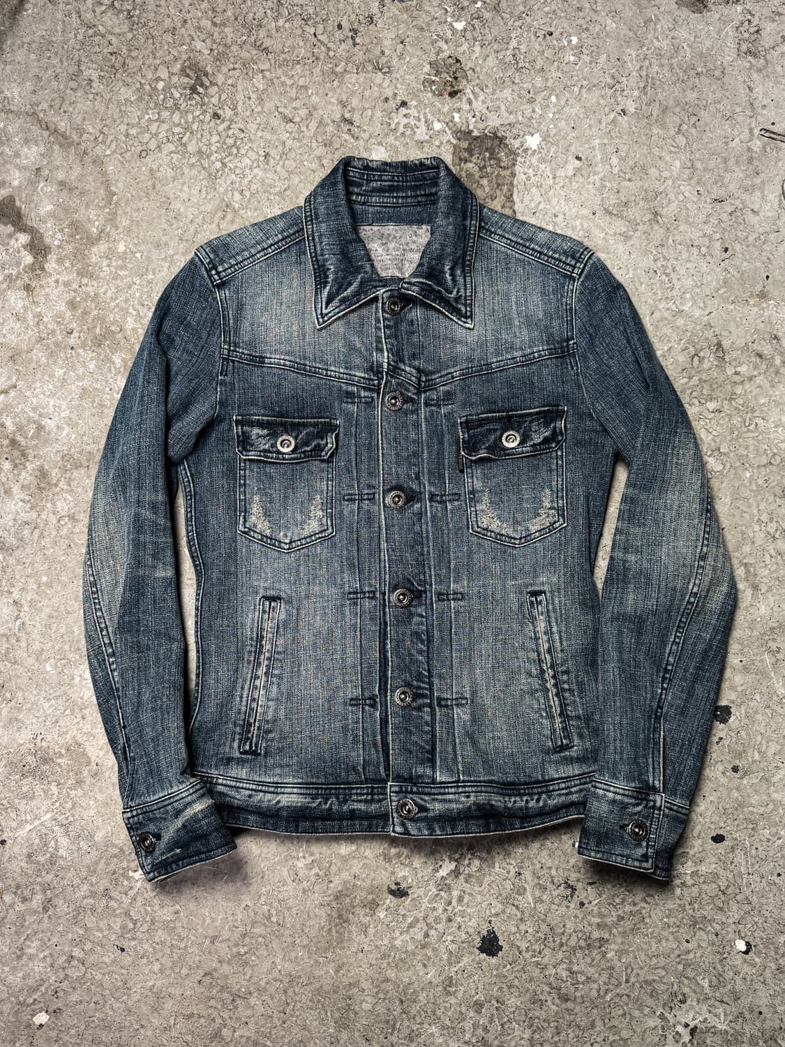 5351 POUR LES HOMMES – Washed Denim Jack 상품이미지6