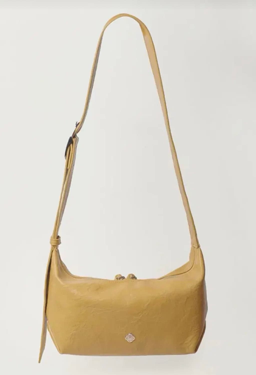 히어리 테일 버클 호보백_머스타드 상품이미지3