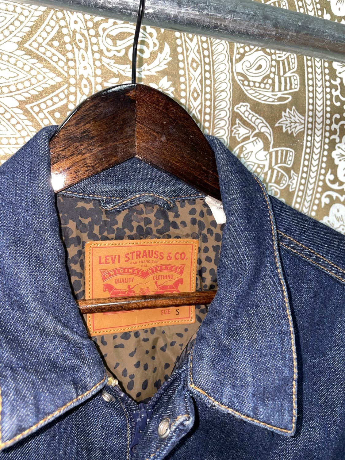 리바이스 구스다운 데님 패딩  상품이미지8