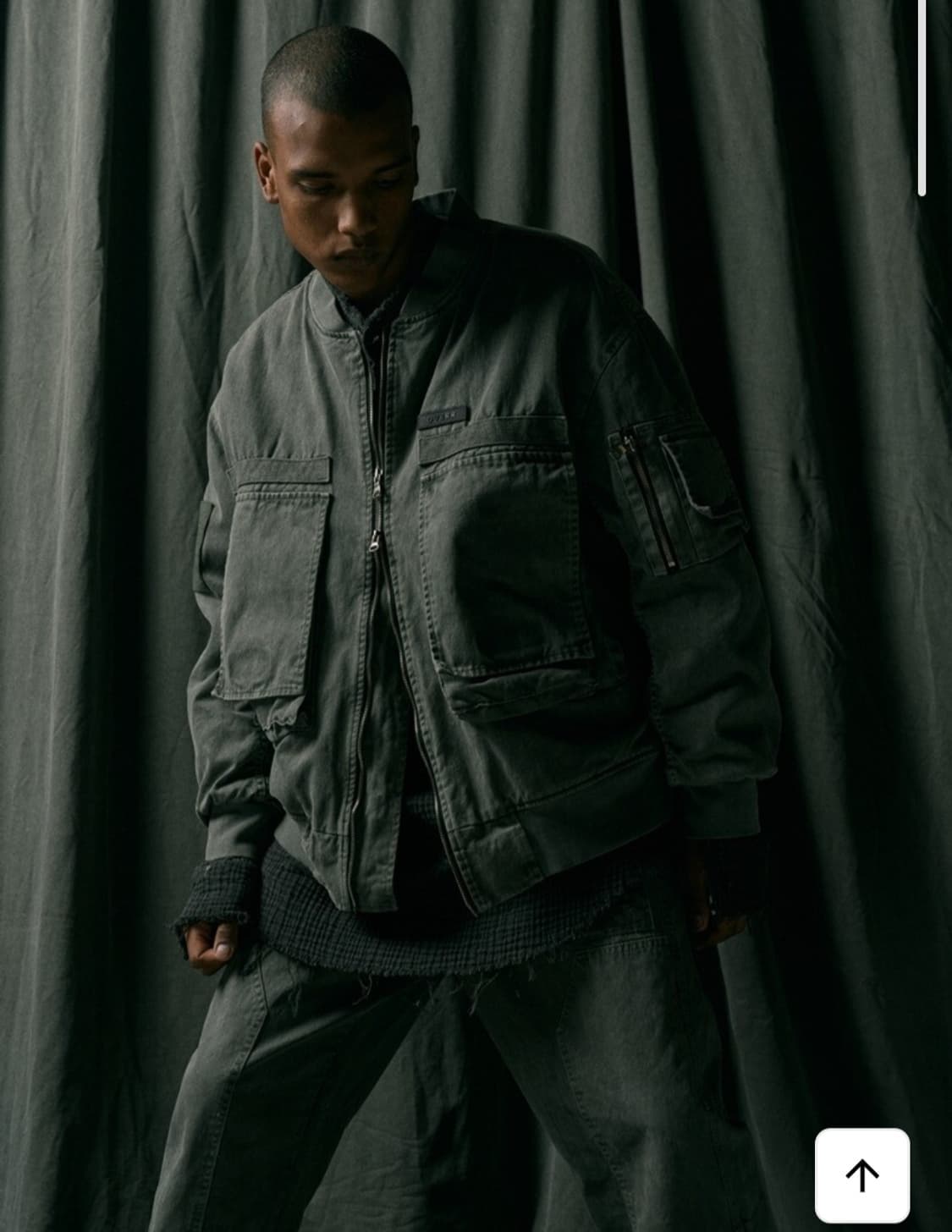 OVERR 오베르 피그먼트 헤비웨이트 MA-1 상품이미지2