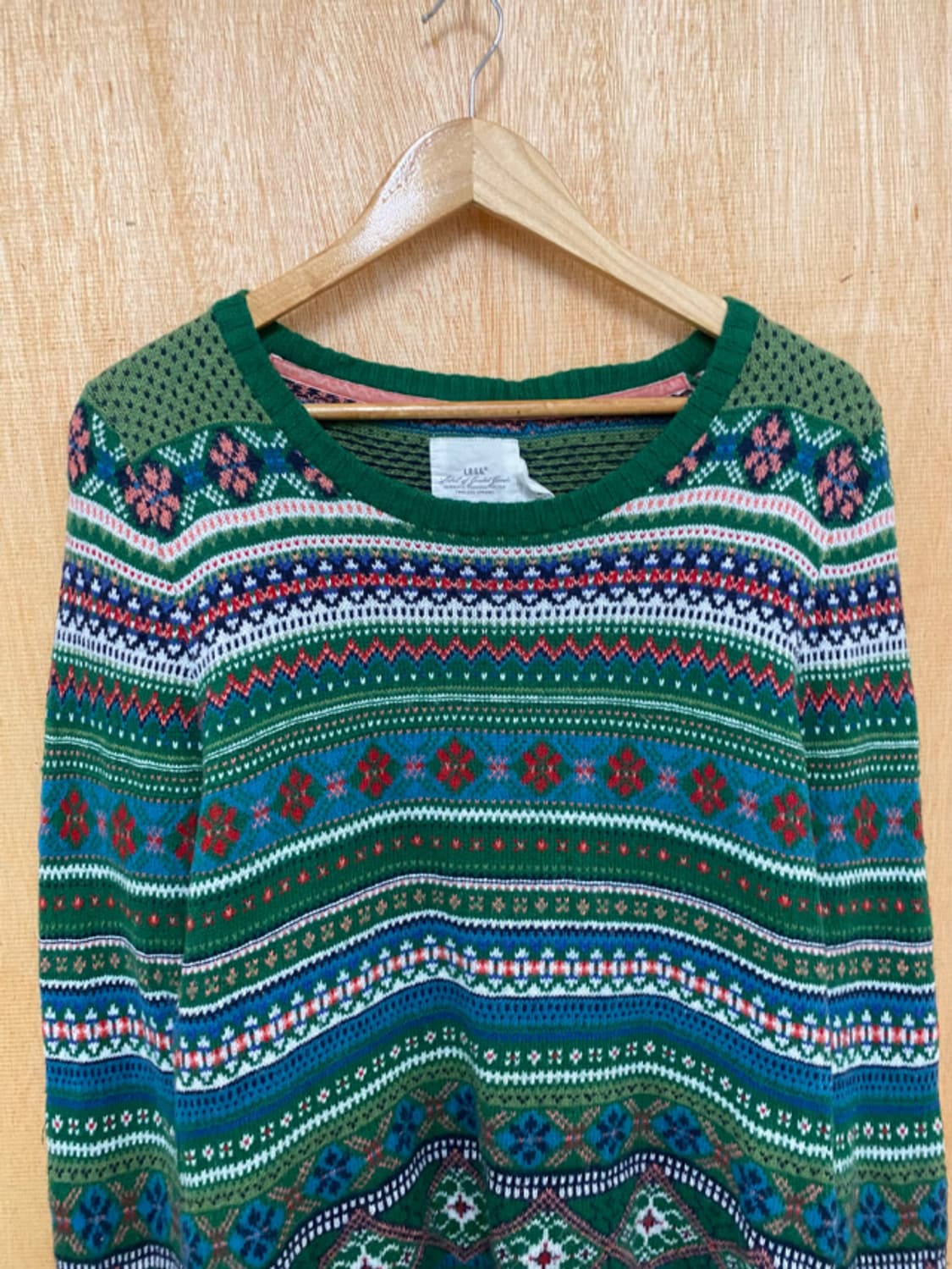 H&M L.O.G.G. fair isle knit 상품이미지4