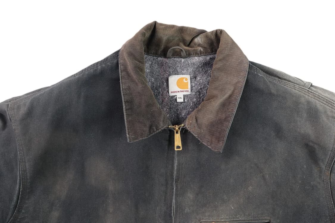 칼하트 디트로이트 캔버스 자켓 블랙 4XL 상품이미지5