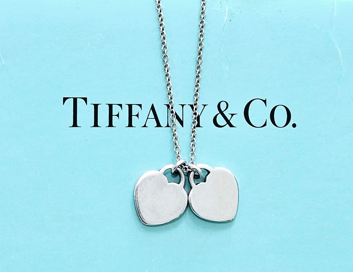 티파니앤코 리턴투 더블 하트 미니 민트 목걸이 [정품] 상품이미지2