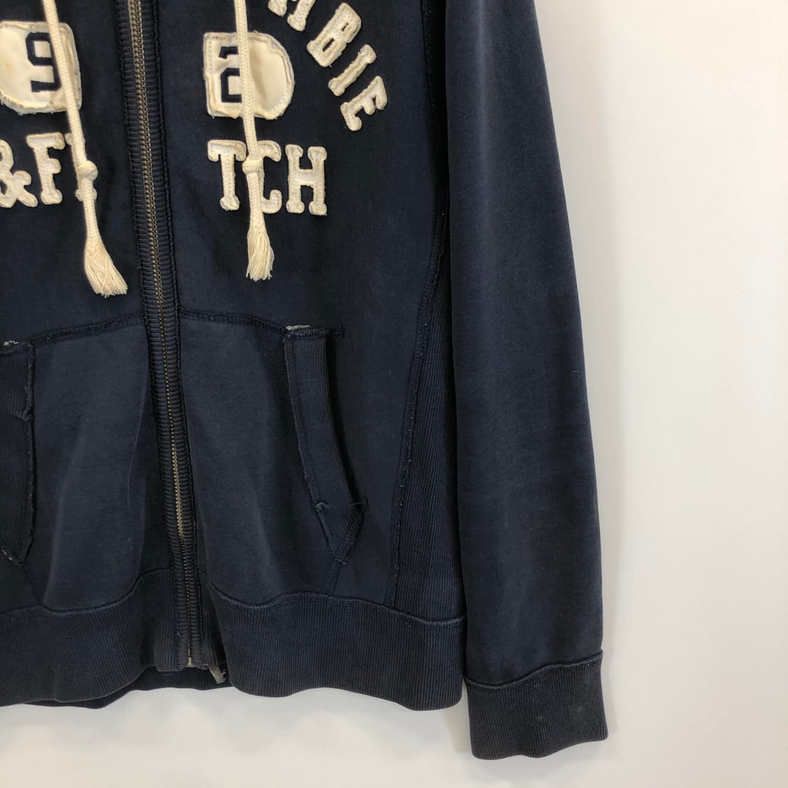 아베크롬비 아치로고 빈티지 Y2K 후드집업 L 상품이미지3