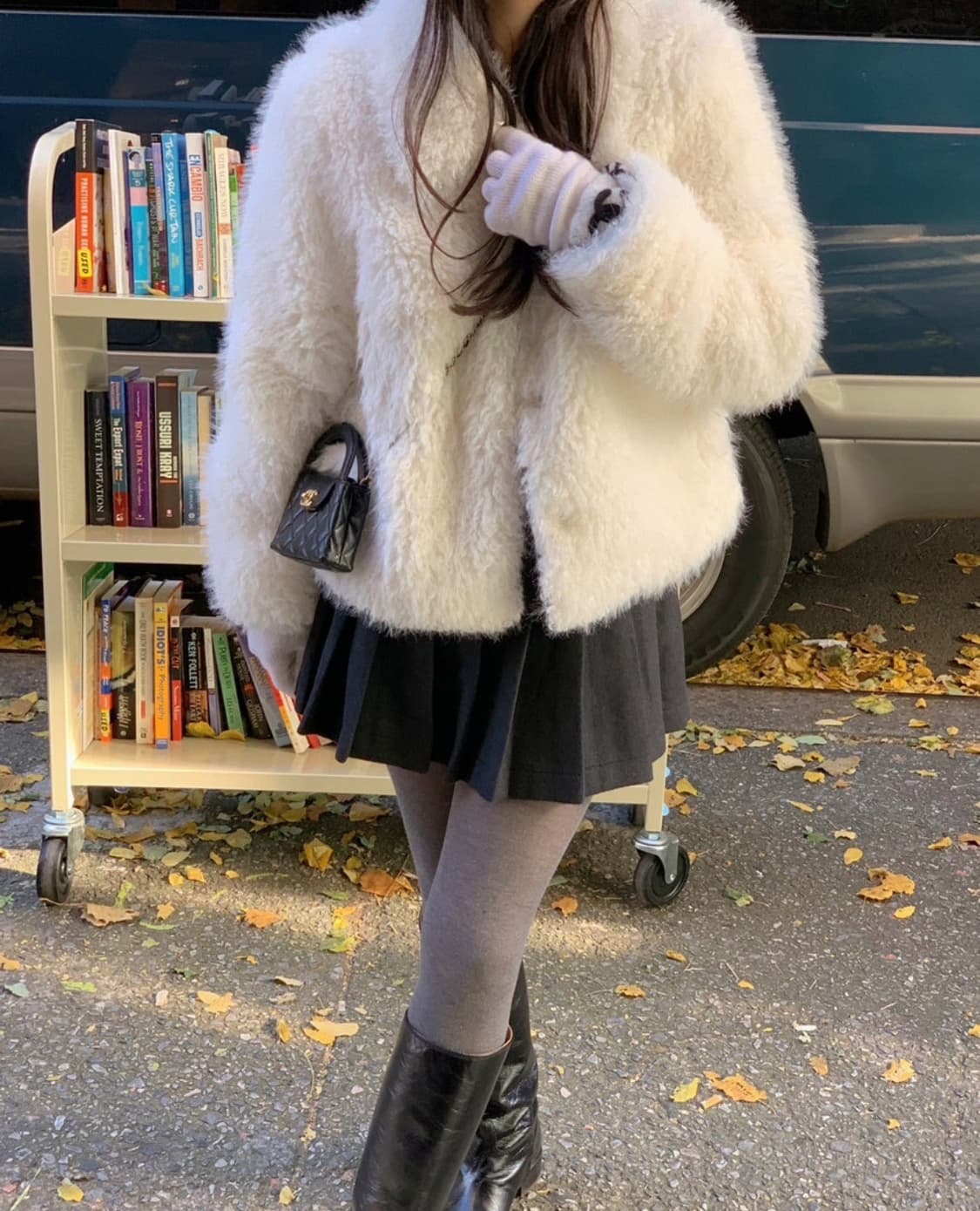 리즈 노엘 시어링 퍼자켓 상품이미지1