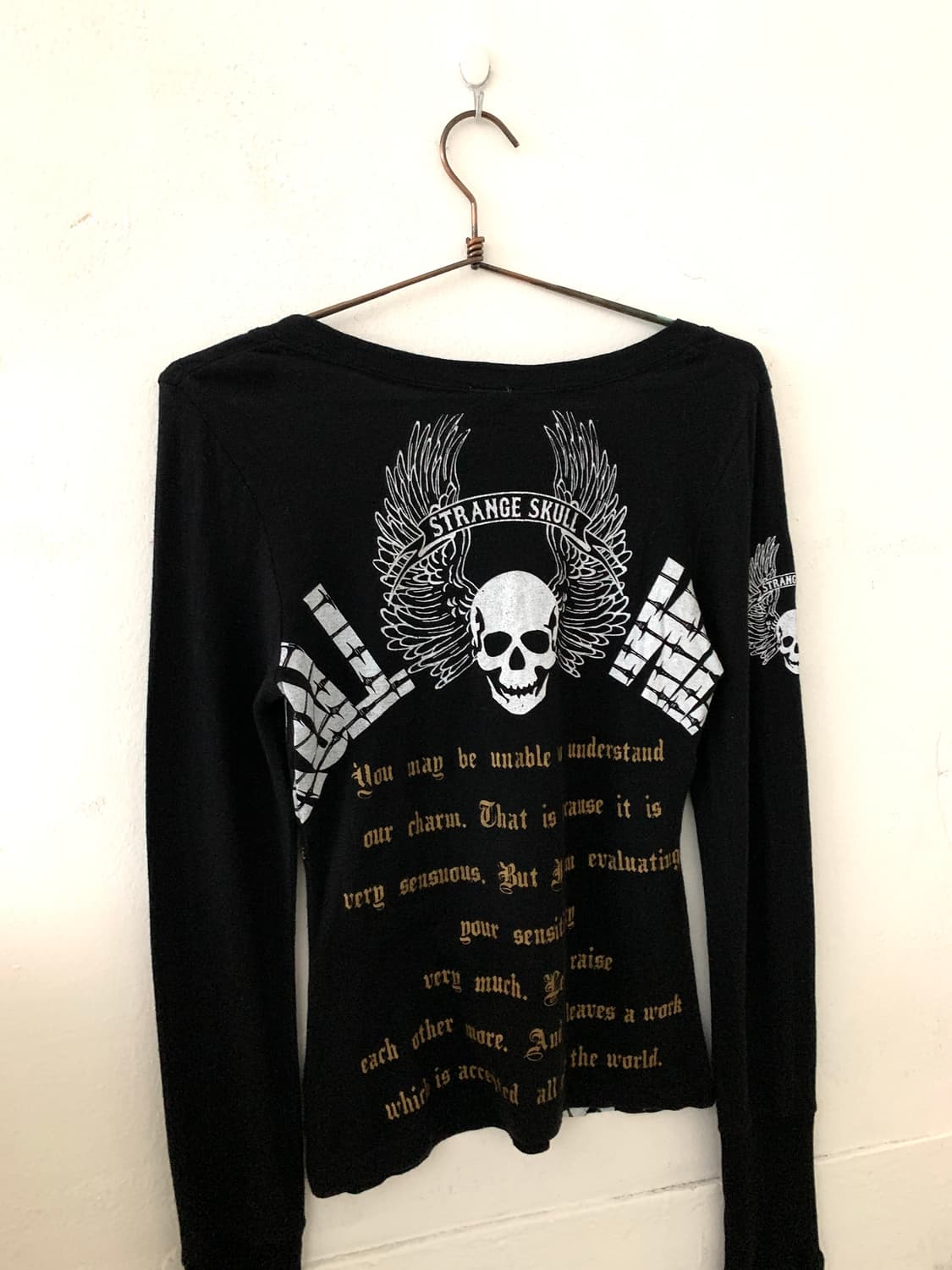 d.i.a skull print long-sleeve 상품이미지10