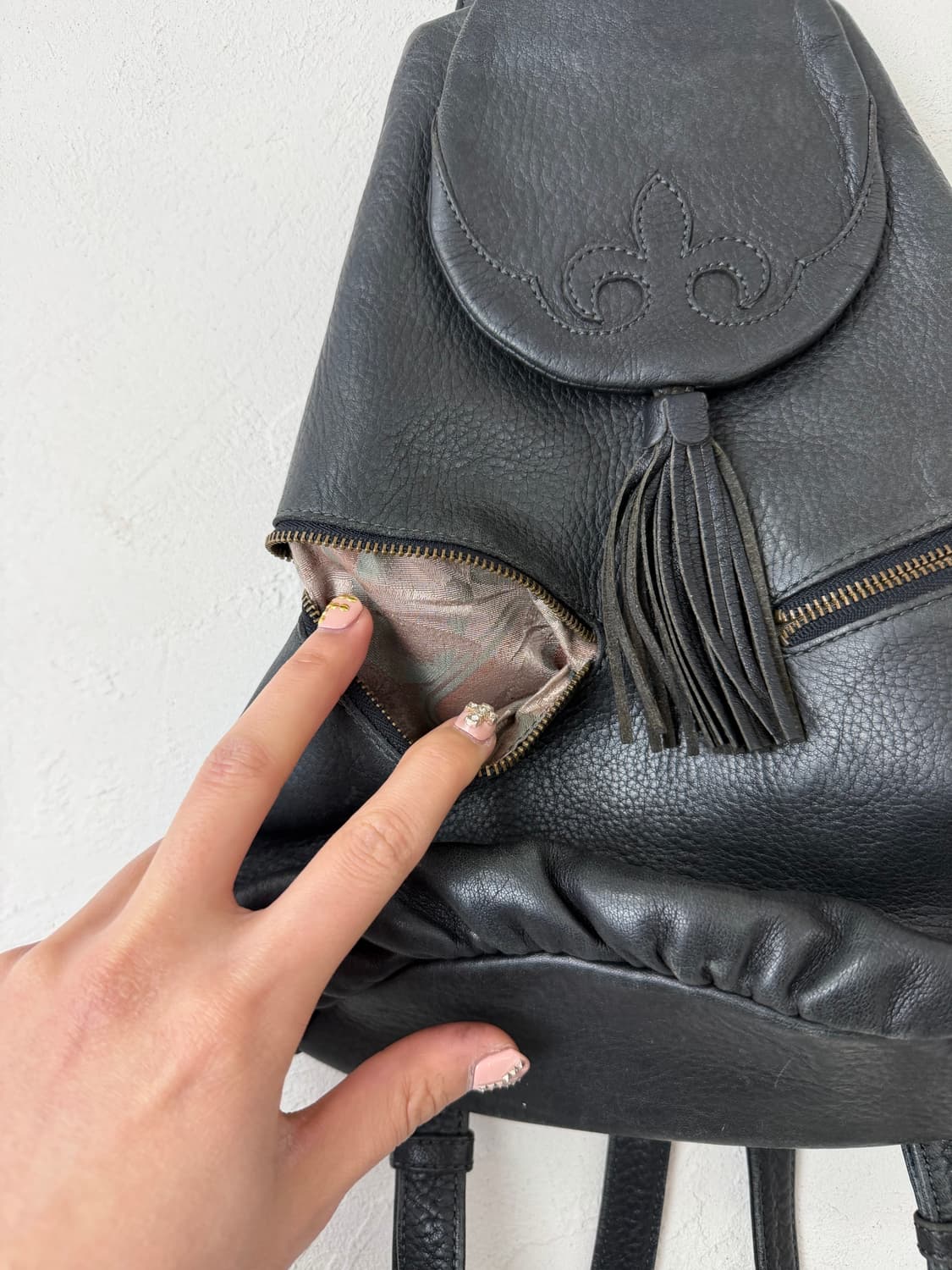 IBIZA 레더 백팩 상품이미지3