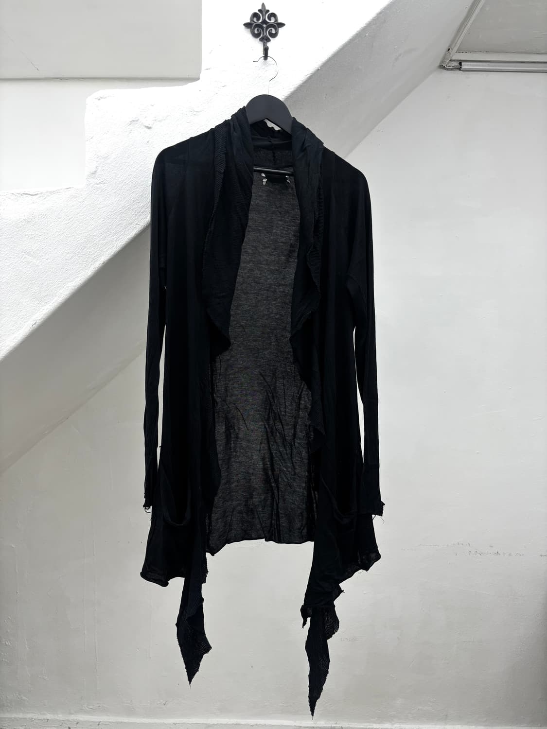 If Six Was Nine Distressed Drape Wraith 상품이미지2