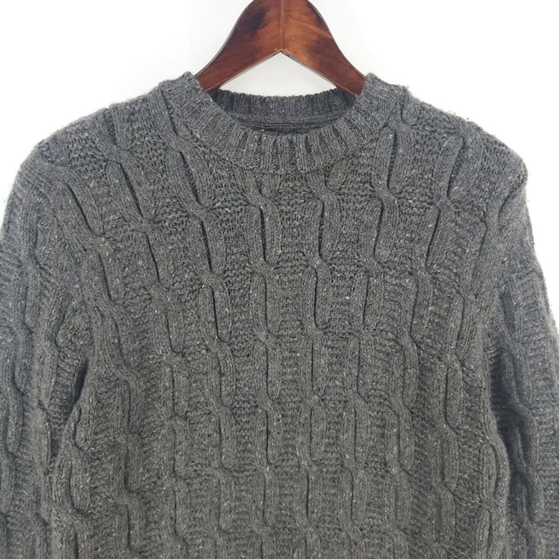 [S(90)]바버(Barbour) 헤비울 케이블 니트[Y5C-163] 상품이미지2