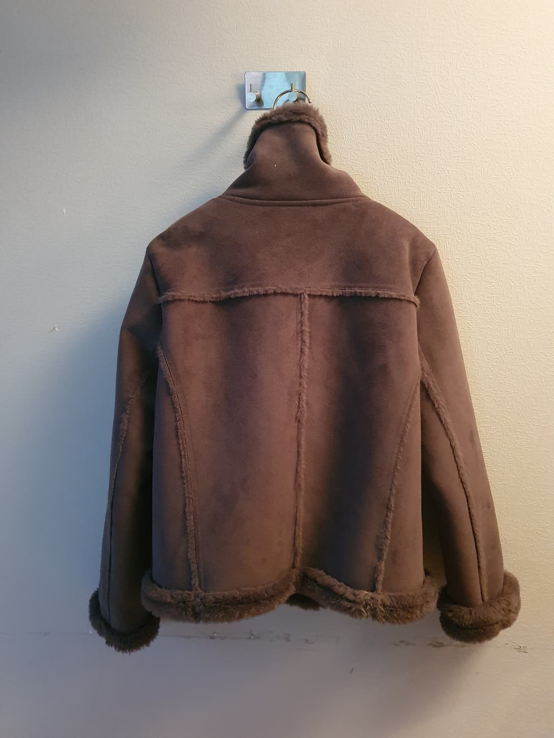 ZEN 스웨이드 무스탕 자켓 브라운)F 상품이미지3