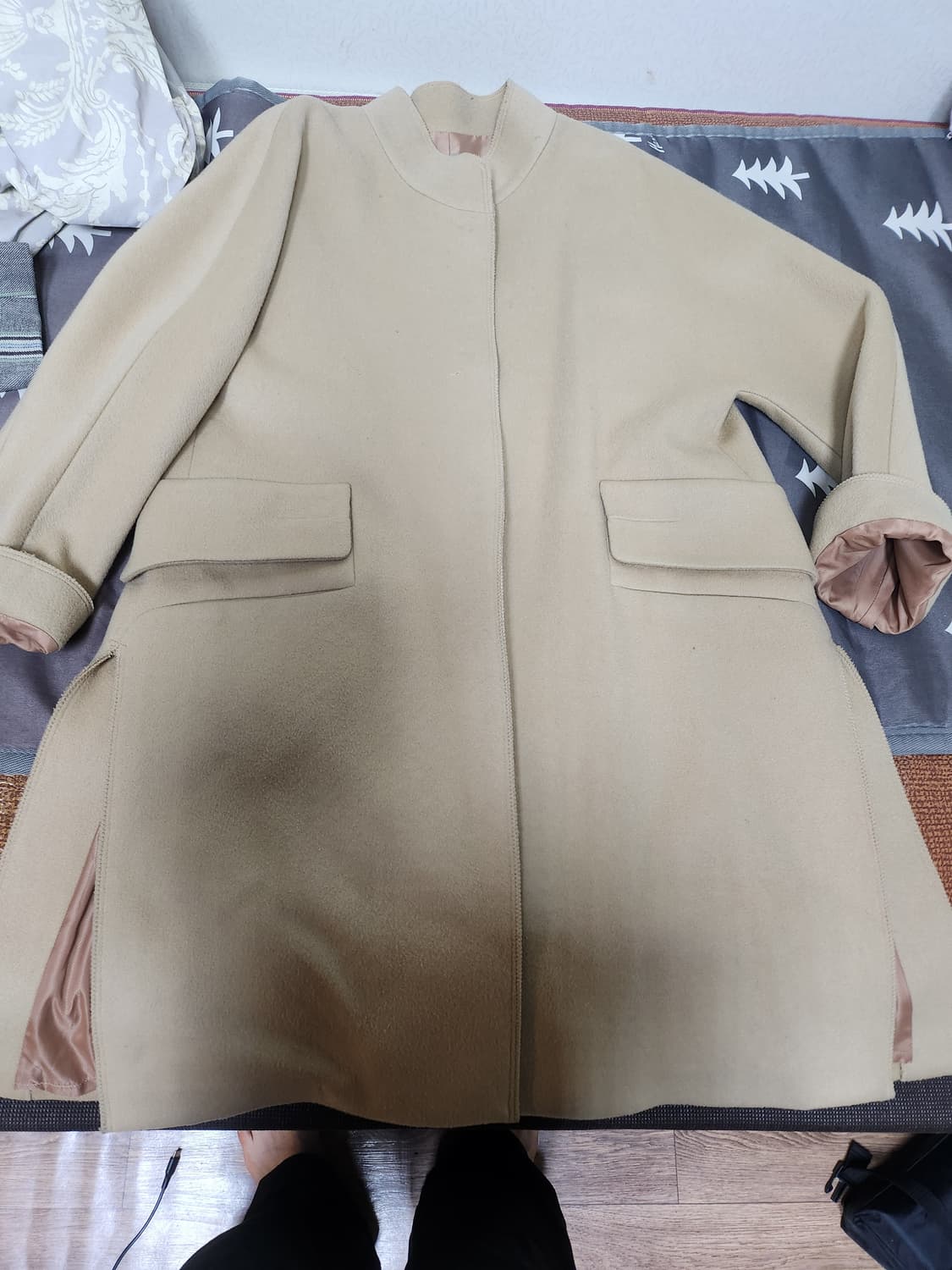 All&sundry모캐시미어코트66 상품이미지3