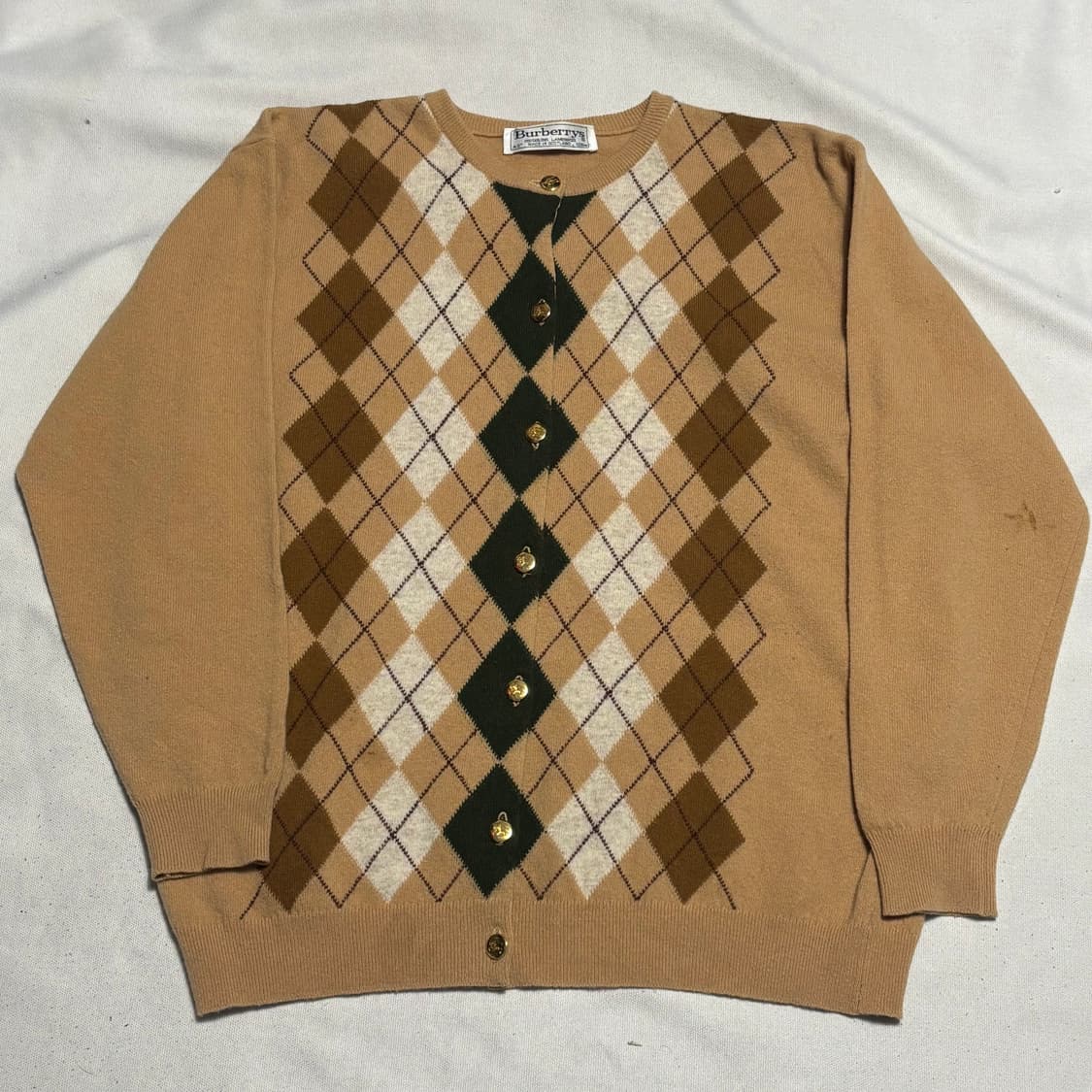 40 버버리 램스울 가디건 상품이미지2