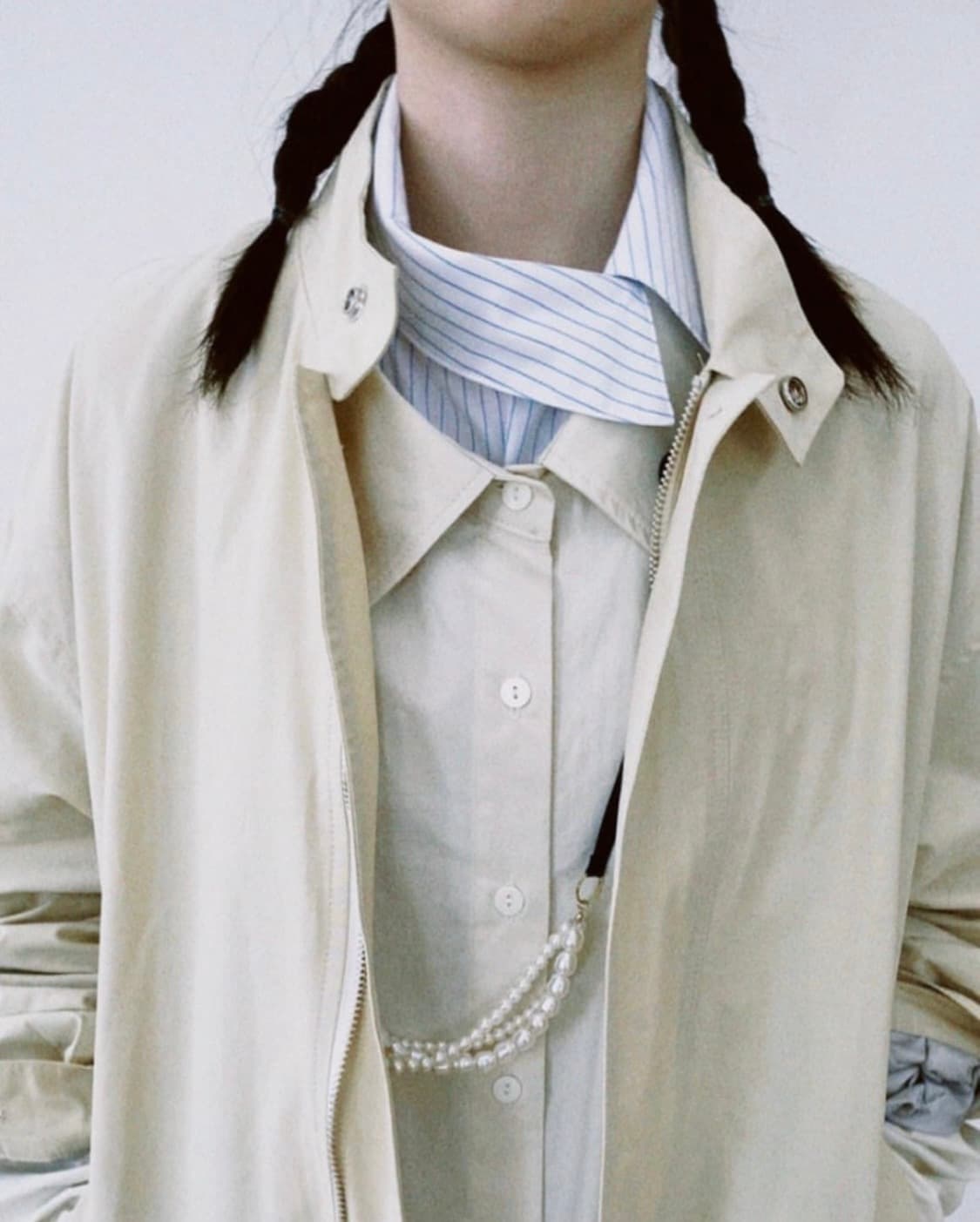 샵페어리 unbalance shirt ops 상품이미지2
