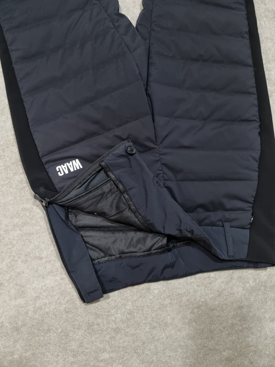 여성 1 왁 WAAC 골프웨어 거위털 패딩 바지 상품이미지4