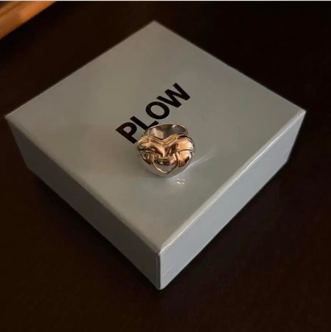 플로우 반지 Plow CLASSIC HEART Ring Silver925 상품이미지2