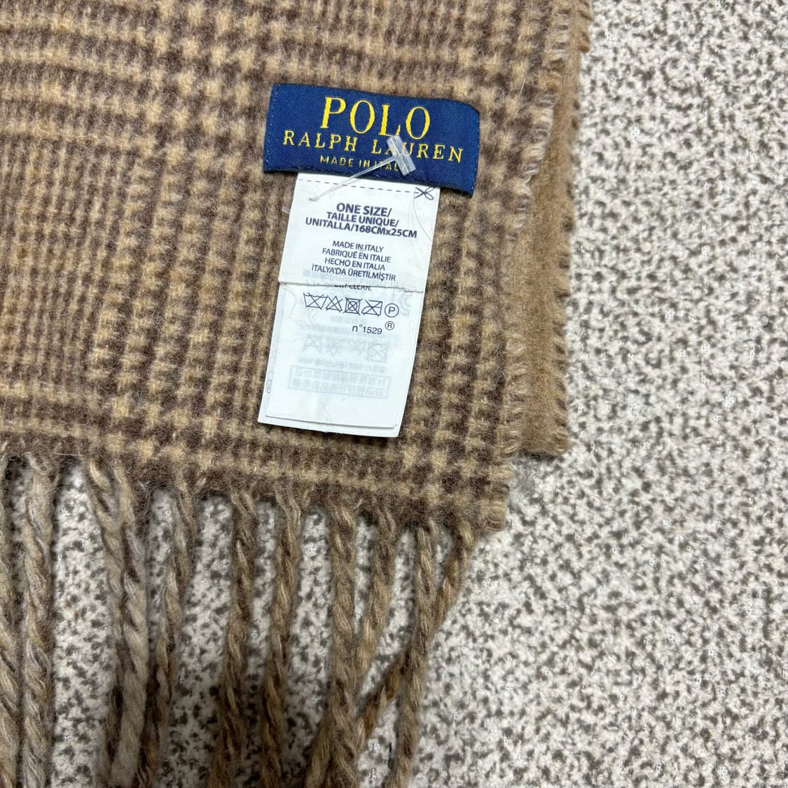 [택포,울80] 폴로 랄프로렌 투웨이 이태리 머플러 목도리 [A+] 상품이미지3