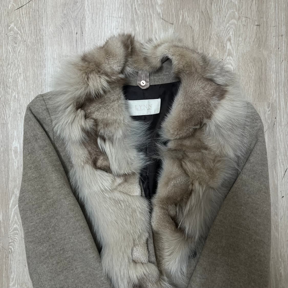 케네스린 여성 폭스퍼 코트 55-66 상품이미지1