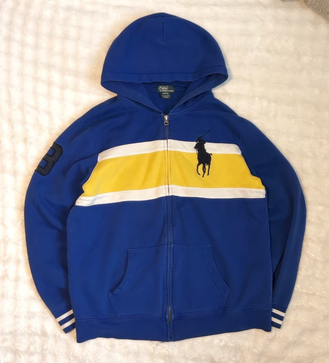 폴로 랄프 로란 빅포니 후드집업 상품이미지1