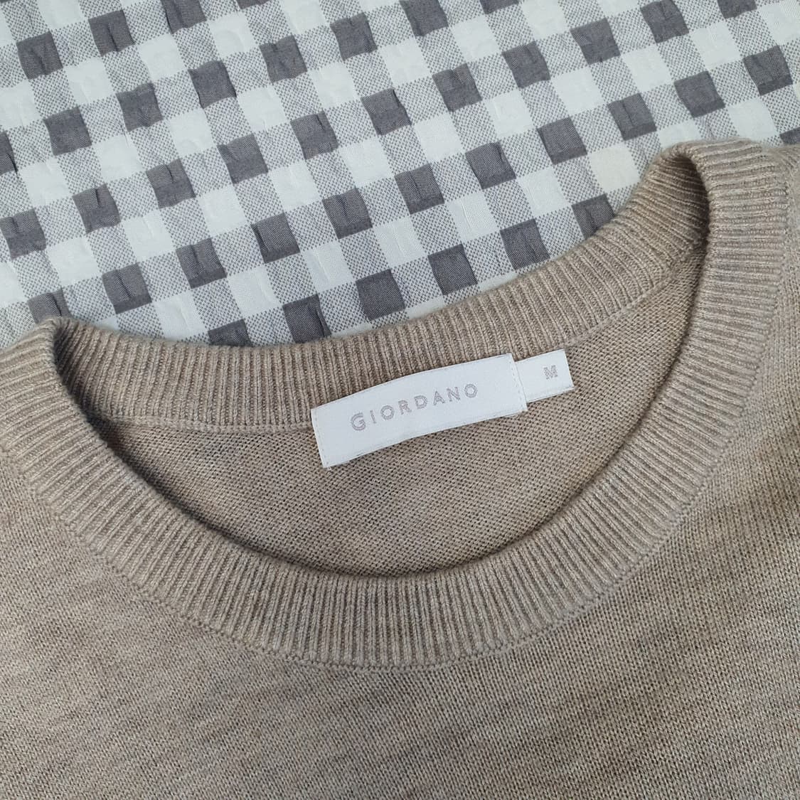 지오다노 울 캐시미어 니트 남자95 (2벌같이) 상품이미지2