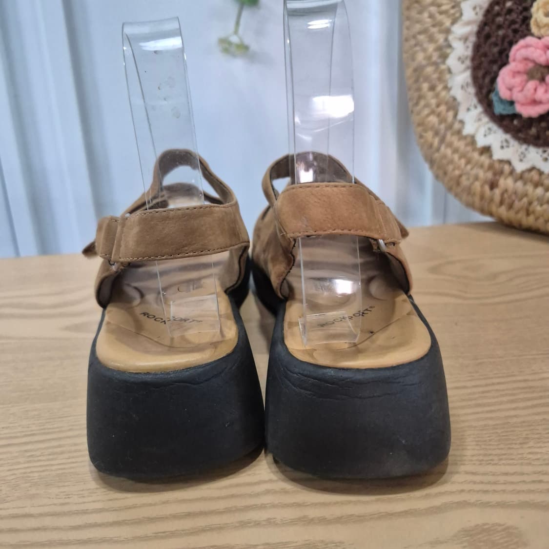 락포트스웨이드 가죽 벨크로 샌들 상품이미지6