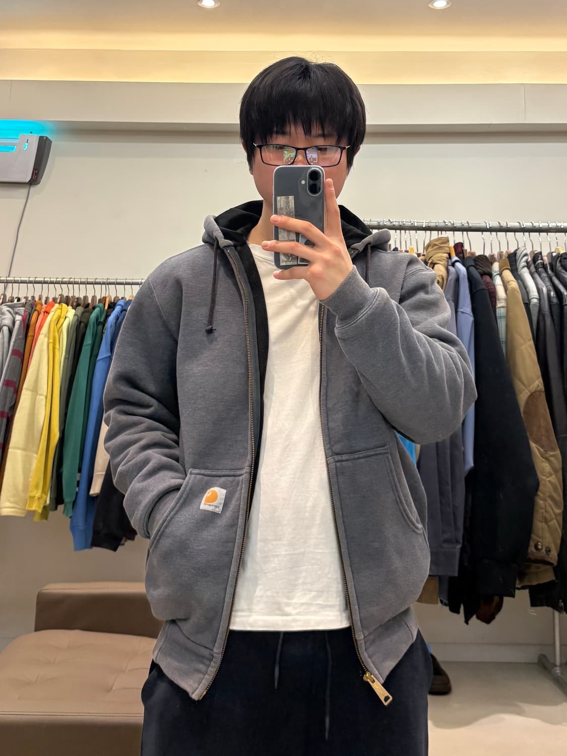 칼하트 써멀 후드집업 상품이미지9