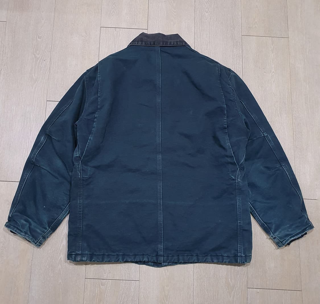 칼하트 덕 퀼팅 코트 105-110 블랙 빈티지 상품이미지2